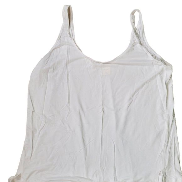 Soma Soft Modal Tank Top Scoop Neck Ivory White sz 2X - Picture 2 of 5